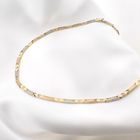 Image 5 of Two-tone gold fantasy link necklace