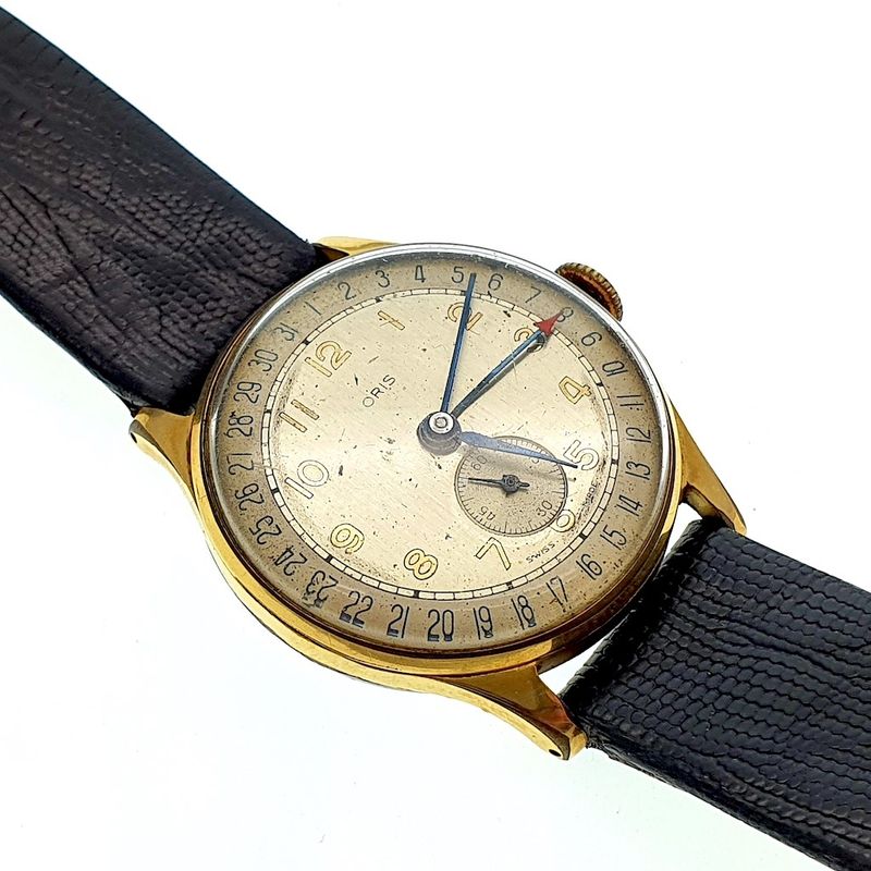 Image 7 of Oris Pointer Date; Vintage men's watch