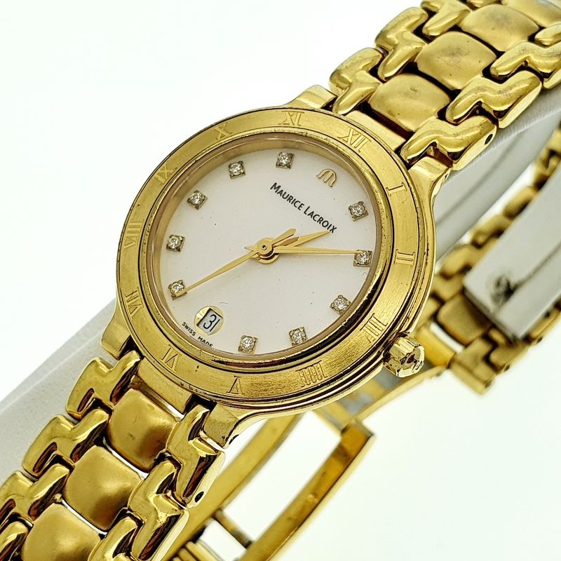 Image 5 of Maurice Lacroix Calypso; Women's watch with diamond dial