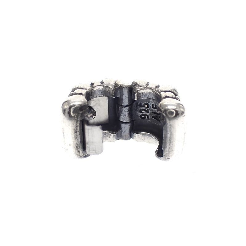 Image 3 of Pandora clip charm; Silver; Beads