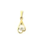 Image 1 of Gold pendant with pearl
