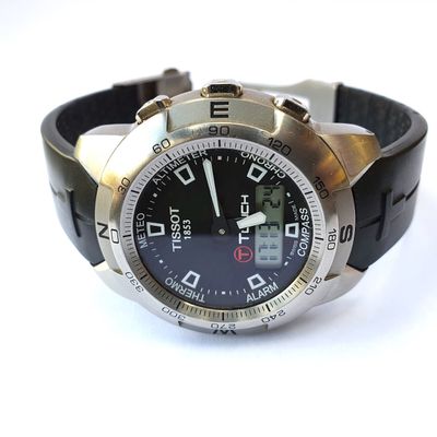 Tissot T-touch; Men's wristwatch Image 1 of Tissot T-touch; Men's wristwatch