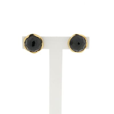 Gold Earrings with Garnet Image 1 of Gold Earrings with Garnet