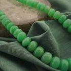 Image 2 of 9 crt. bead necklace jade | 45.5 cm