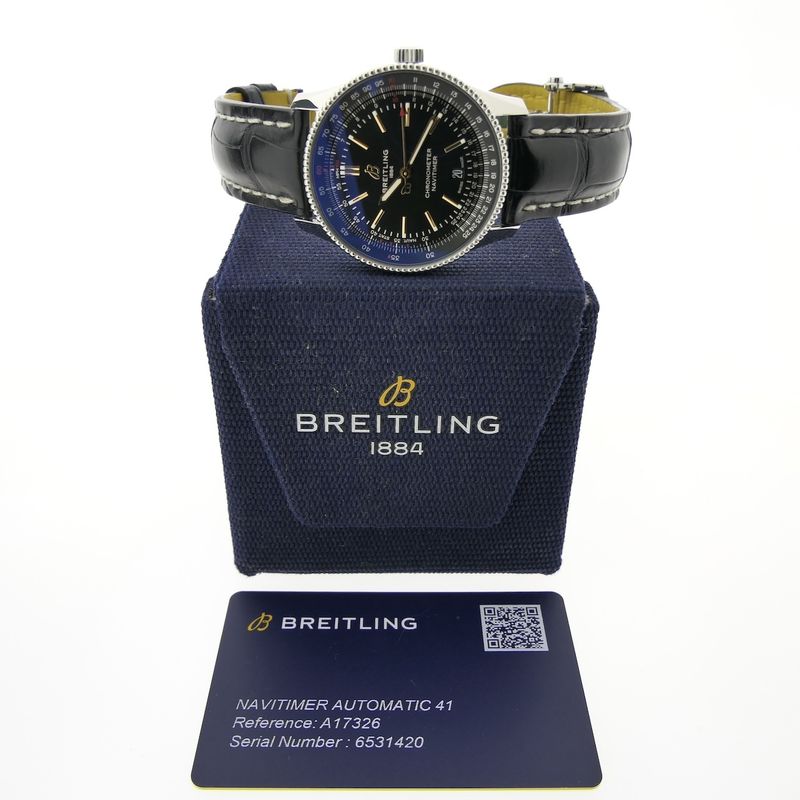 Image 15 of Breitling Navitimer 41mm A17326; Automatic men's watch