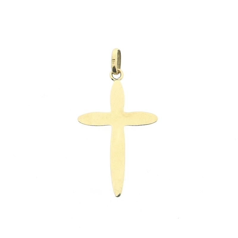 Image 2 of Gold pendant of a cross