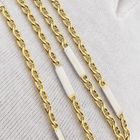 Image 8 of Two-tone gold navy link chain