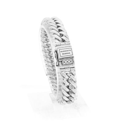 Image 1 of Silver Buddha to Buddha bracelet; Chain Small | 18 cm