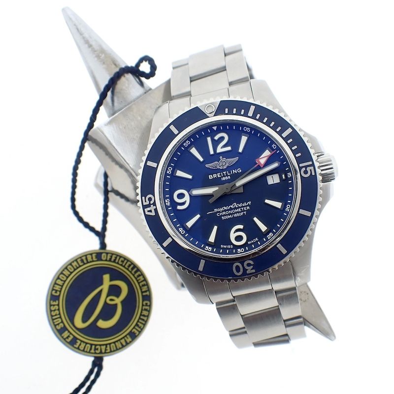 Image 16 of Breitling Superocean A17366; Men's diving watch