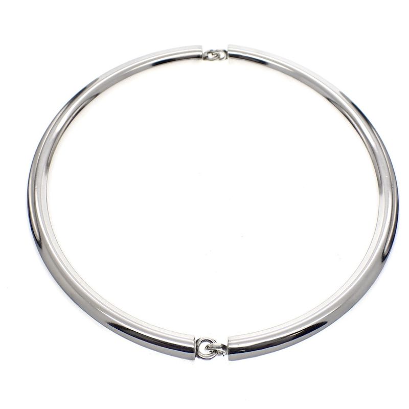 Image 1 of Silver spang necklace