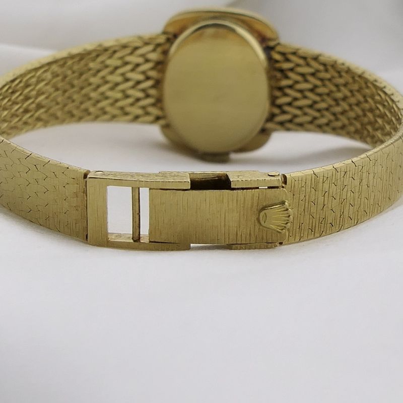 Image 14 of Rolex Vintage Ladies; 18k gold ladies' watch