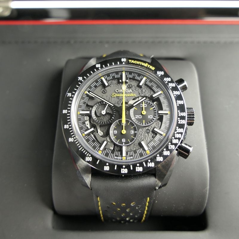 Image 15 of Omega Speedmaster Dark Side of the Moon 'Apollo 8'; Chronograph men's watch