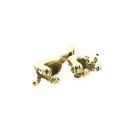 Image 10 of Gold Panther Pendant; Diamond 0.02 ct; 14K