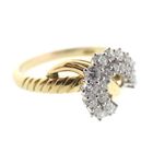 Image 5 of 18-karat gold ring with pavé settings and diamonds | approx. 0.65 ct.