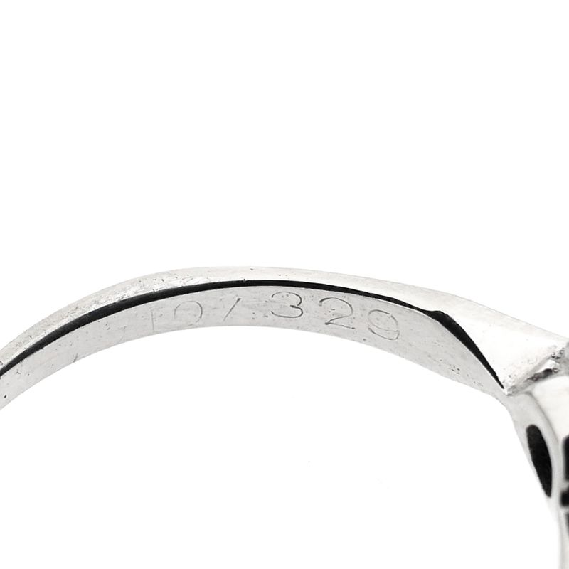 Image 8 of White Gold Solitaire Ring with 0.17 ct Diamond