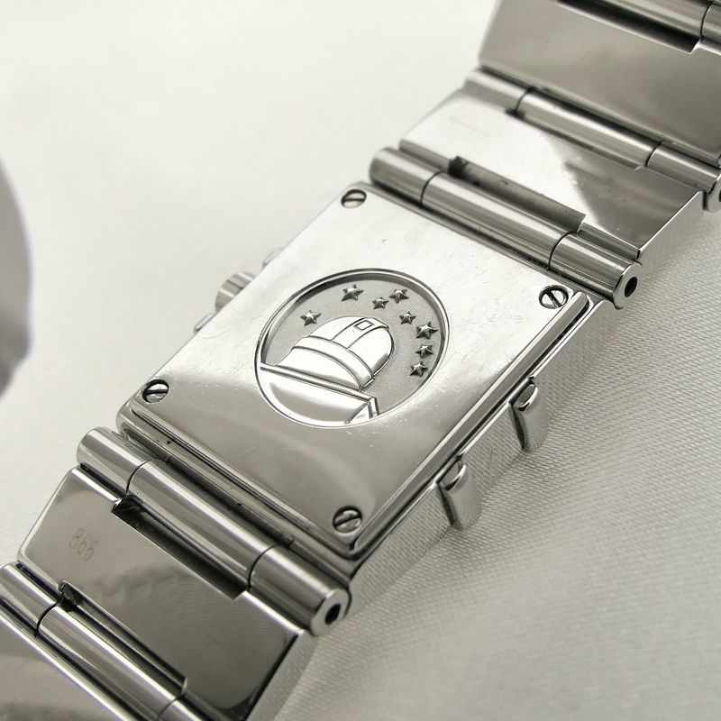 Image 10 of Omega Constellation Quadra 1528.46.00; Women's watch with diamonds