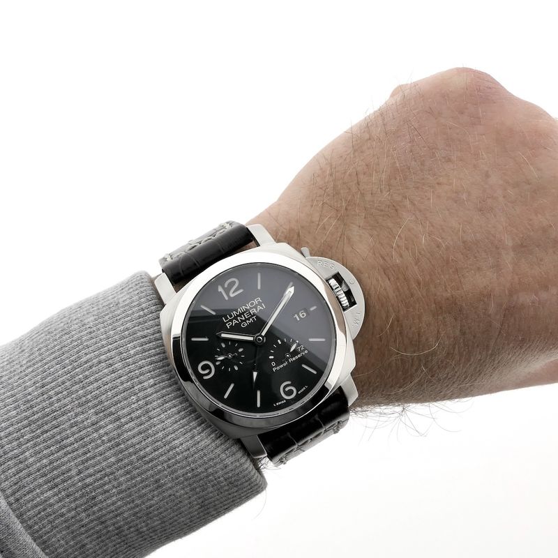 Image 15 of Panerai Luminor GMT 1950 Power Reserve PAM00321; Automatic men's watch