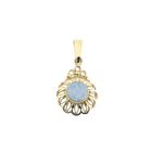 Image 1 of Gold pendant with precious opal