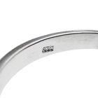 Image 7 of Silver entourage ring with blue zirconia