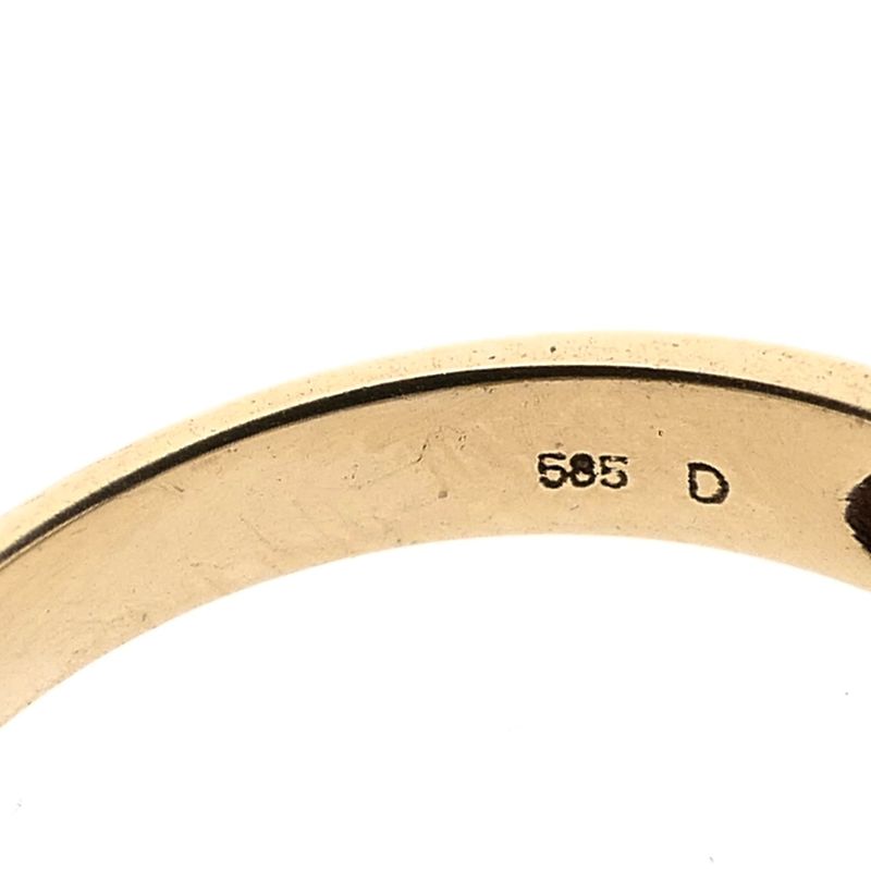 Image 8 of Gold Wedding Ring with Diamonds