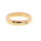 Image 4 of 18K Bicolor Gold Ring with Zirconia