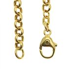 Image 3 of Gold jasseron link necklace | 44.5 cm