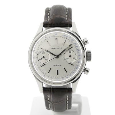 Breitling Cadette; Vintage chronograph men's watch Image 1 of Breitling Cadette; Vintage chronograph men's watch