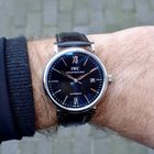 Image 8 of IWC Portofino; Automatic men's watch with leather strap