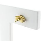 Image 5 of Two-tone gold stud earrings