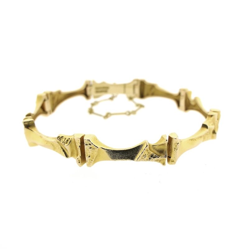 Image 3 of Gold Lapponia bracelet; Mukka | 17 cm
