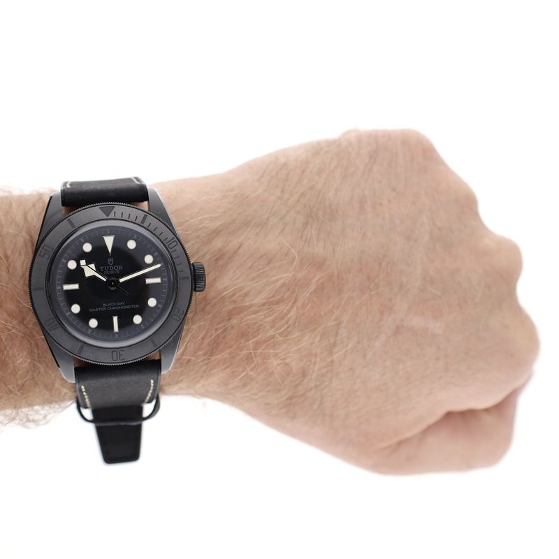 Image 16 of Tudor Black Bay Ceramic; Automatic men's watch