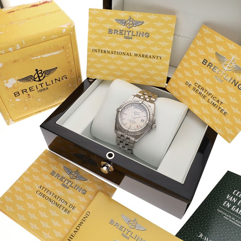 Image 21 of Breitling Headwind 'Serie Limitee' (100 pieces worldwide) A45360; Automatic men's watch