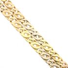 Image 3 of Tricolor gold men's necklace.