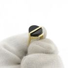 Image 8 of Gold ring with onyx