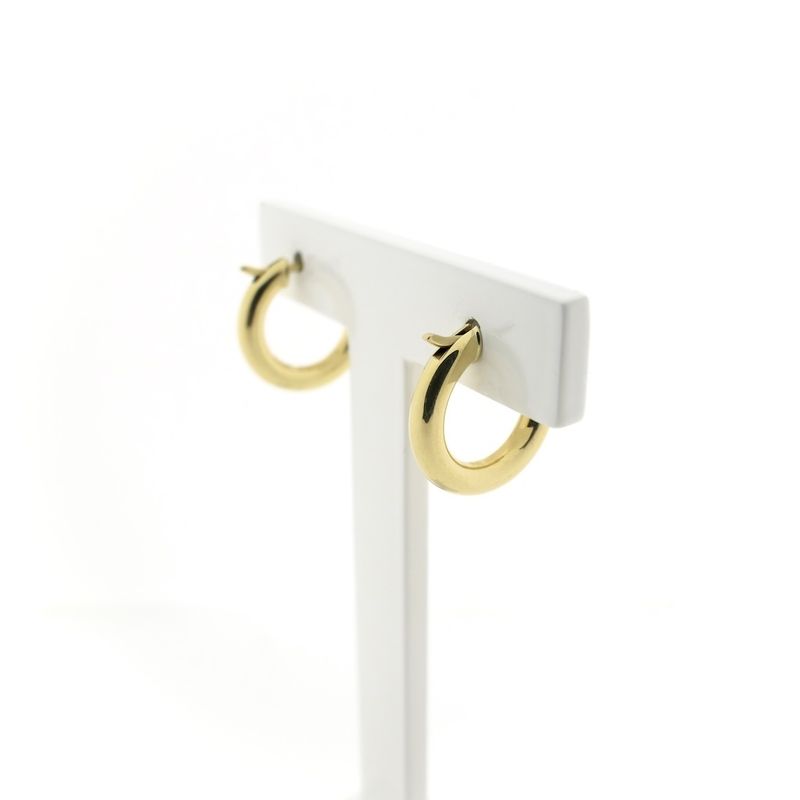 Image 3 of Gold earrings Ø 15.9 mm