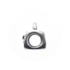 Image 5 of Pandora charm; Silver; Purse with pink zirconia