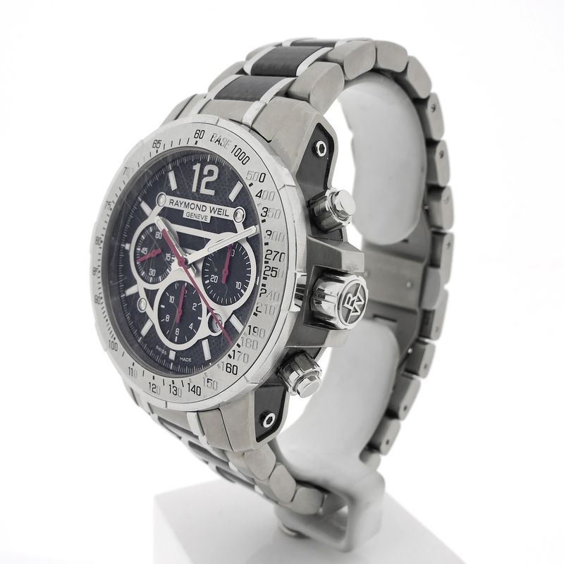 Image 2 of Raymond Weil Nabucco Titanium 7800-TCF-05207; Automatic chronograph men's watch