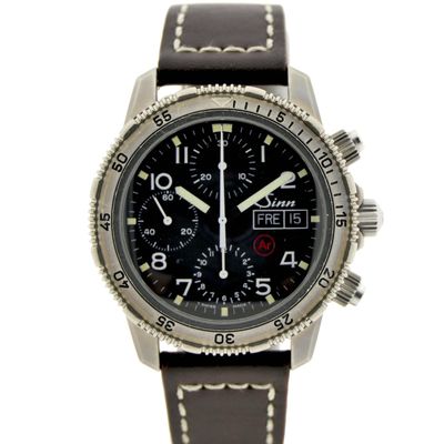 Image 1 of Sinn 203 Ti Ar; Titanium heren chronograaf horloge