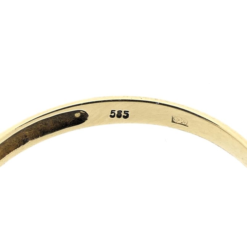 Image 6 of Gold fantasy ring with zirconia