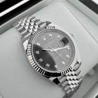 Image 19 of Rolex Datejust 41mm 'Rhodium Diamond Dial' 126334; Automatic men's watch