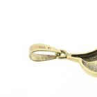 Image 6 of Floral gold pendant with diamond | 0.04 ct.