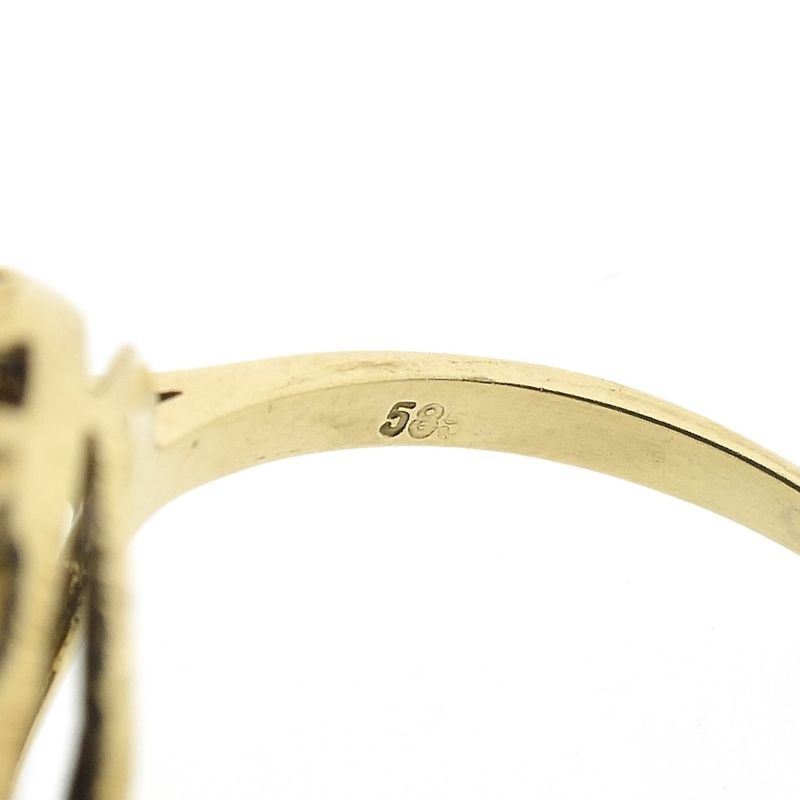 Image 7 of Gold ring with garnet stone | Vintage