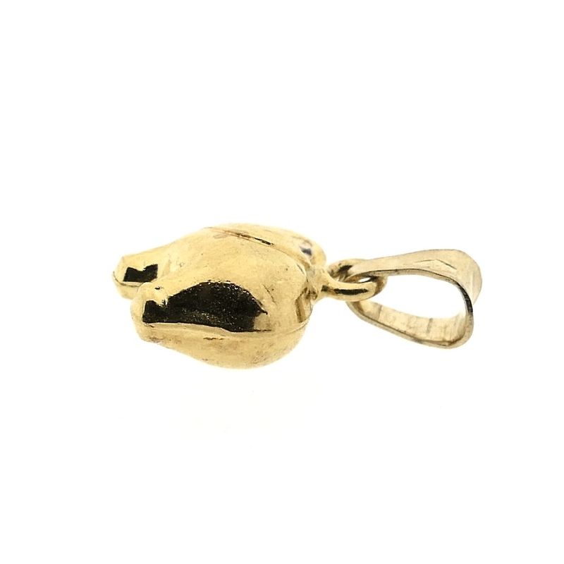 Image 10 of 18K Gold Elephant Pendant | Minimalist
