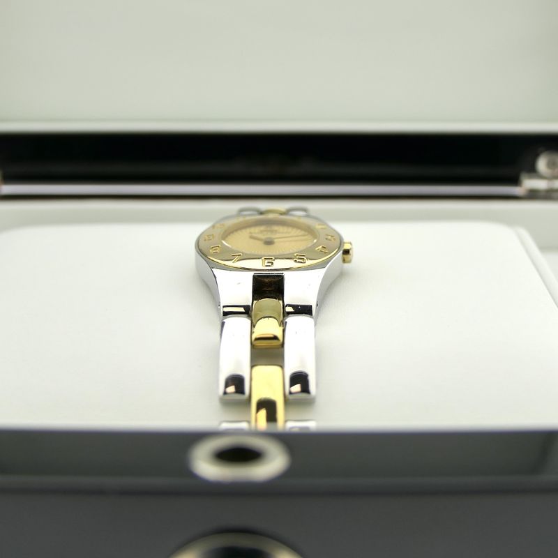 Image 15 of Baume & Mercier Linea MV045203; Bi-color ladies watch