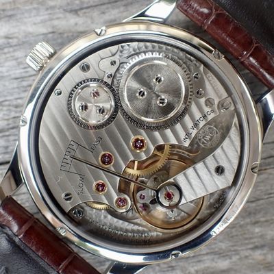 Image 2 of IWC Portuguese Regulator; 18k white gold men's watch