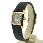 Image 2 of Cartier Tank Française 1820; 18k gold ladies' watch