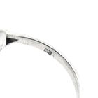 Image 6 of Vintage silver locket ring with blood coral