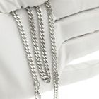 Image 10 of Silver gourmet link necklace | 51 cm