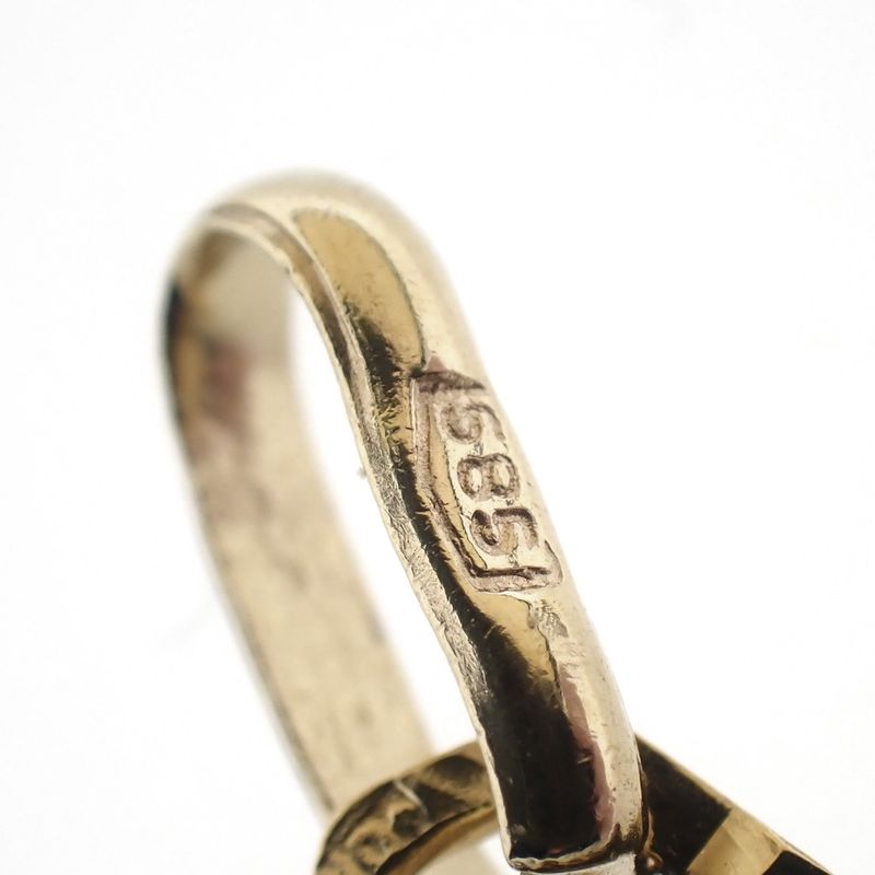 Image 6 of Gold pendant of the zodiac sign Gemini