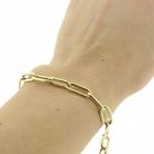 Image 5 of Gold closed forever link bracelet